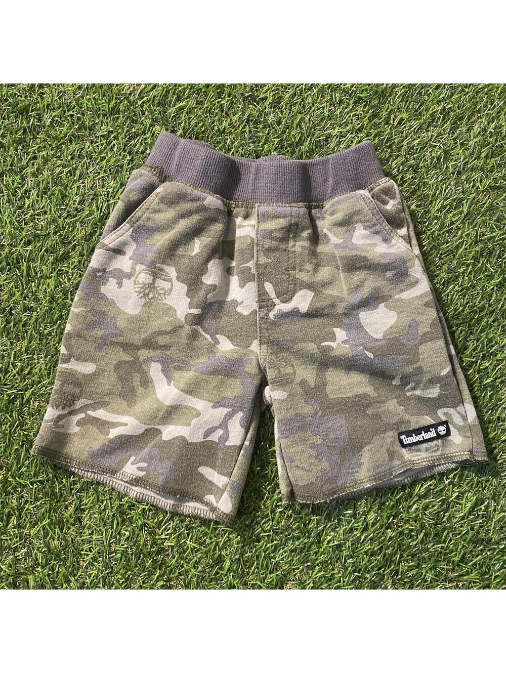 Vintage Y2K Timberland kids camo shorts